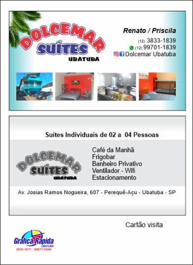 Dolce Mar Ubatuba Suites Eksteriør bilde